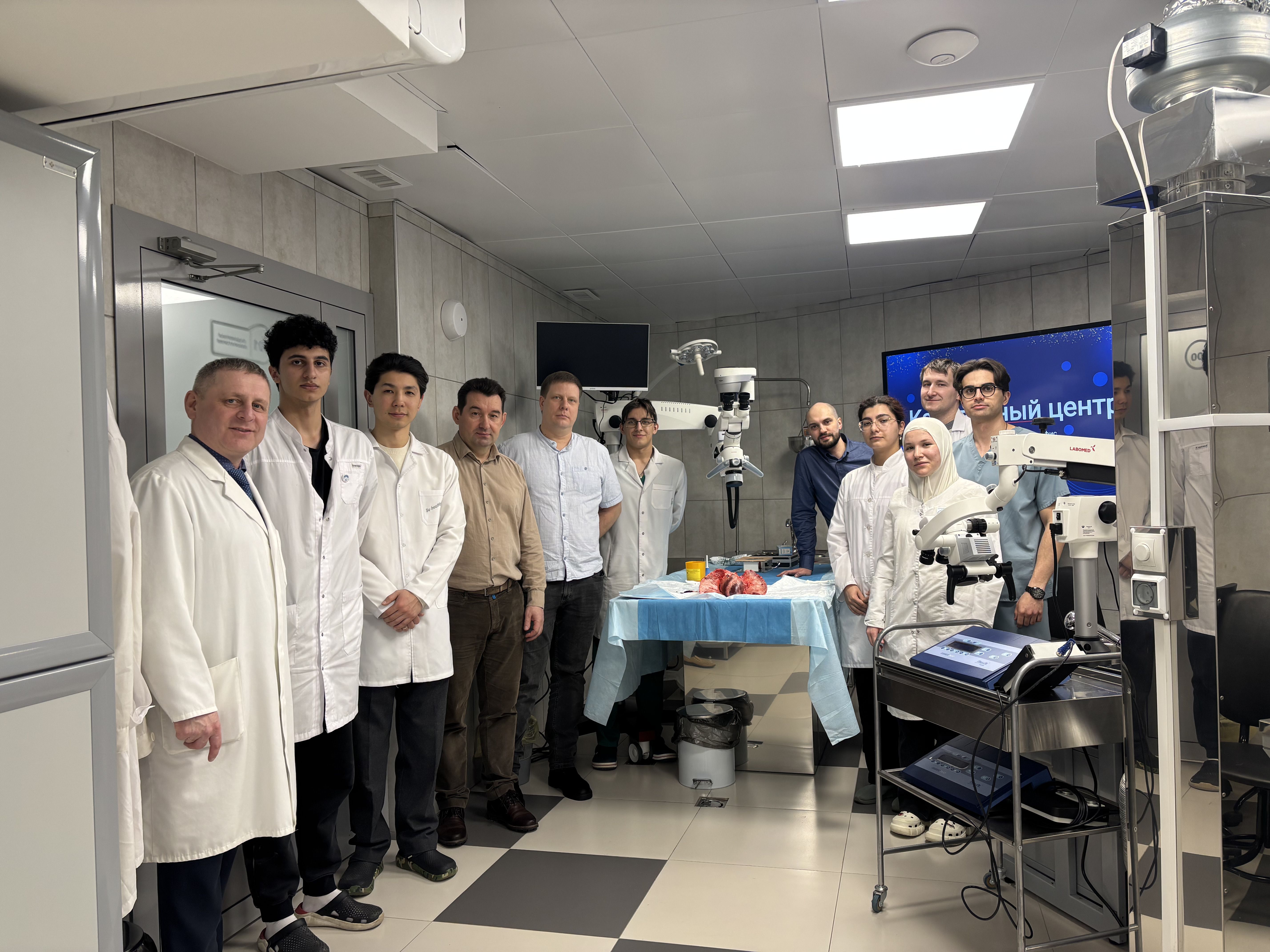 [[date: 28 февраля 2026]] [[desc: В Кадаверном центре прошел мастер-класс для ординаторов кафедры детской хирургии]]